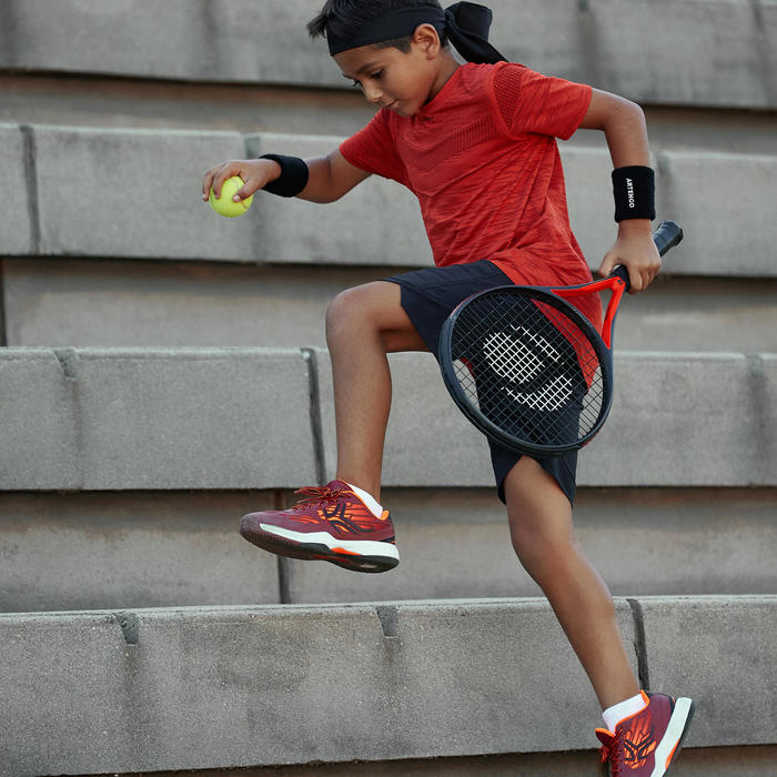 T-SHIRT 900 GARCON JAUNE FLUO Artengo | Decathlon