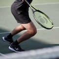 Tunna tenniskläder som andas, herr Racketsport - Shorts DRY 100 Svart ARTENGO - Padelkläder