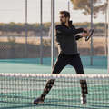 Tunna tenniskläder som andas, herr Racketsport - Tennisbyxa TPA 500 herr ARTENGO - Padelkläder