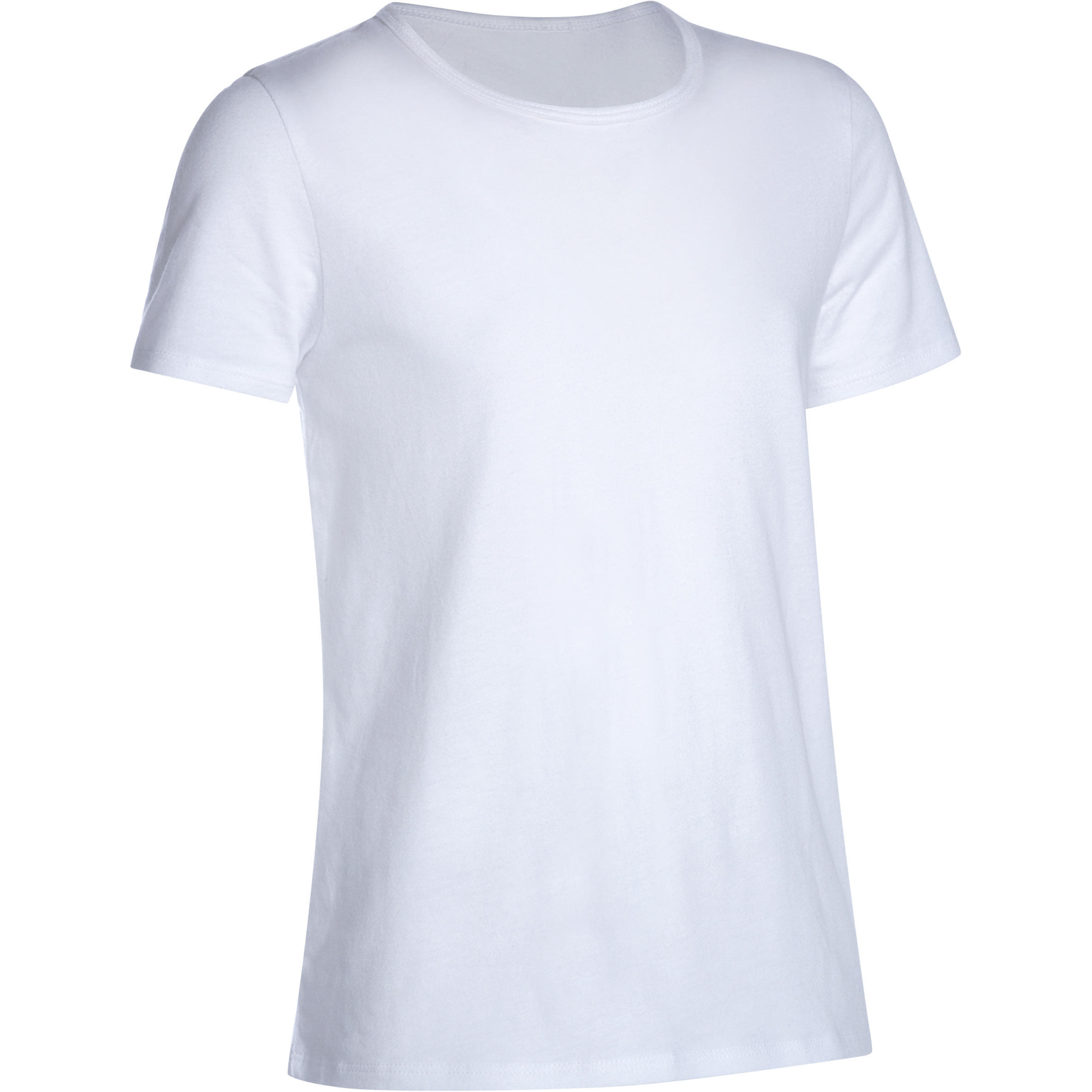 Kids' Basic T-Shirt - White - Decathlon