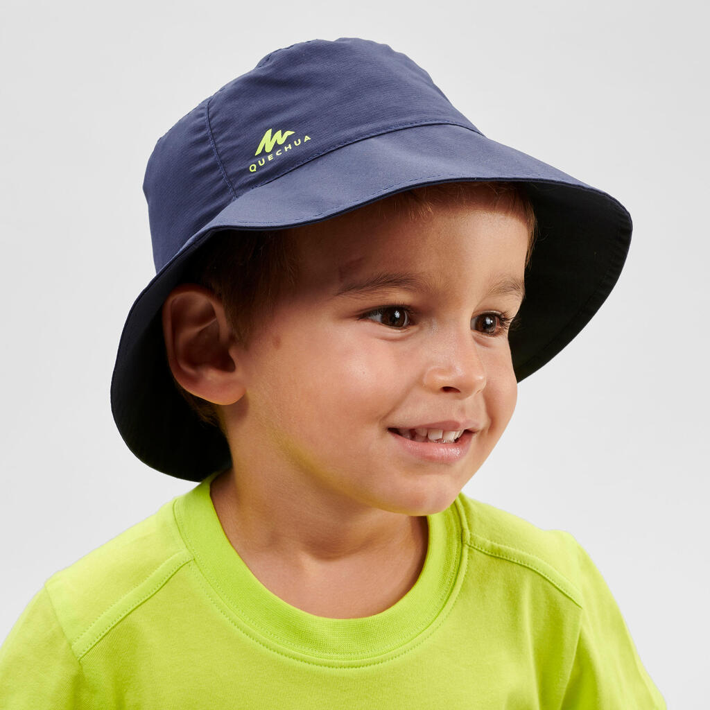 Chapeau randonnée enfant MH 2 A 6 ANS marine