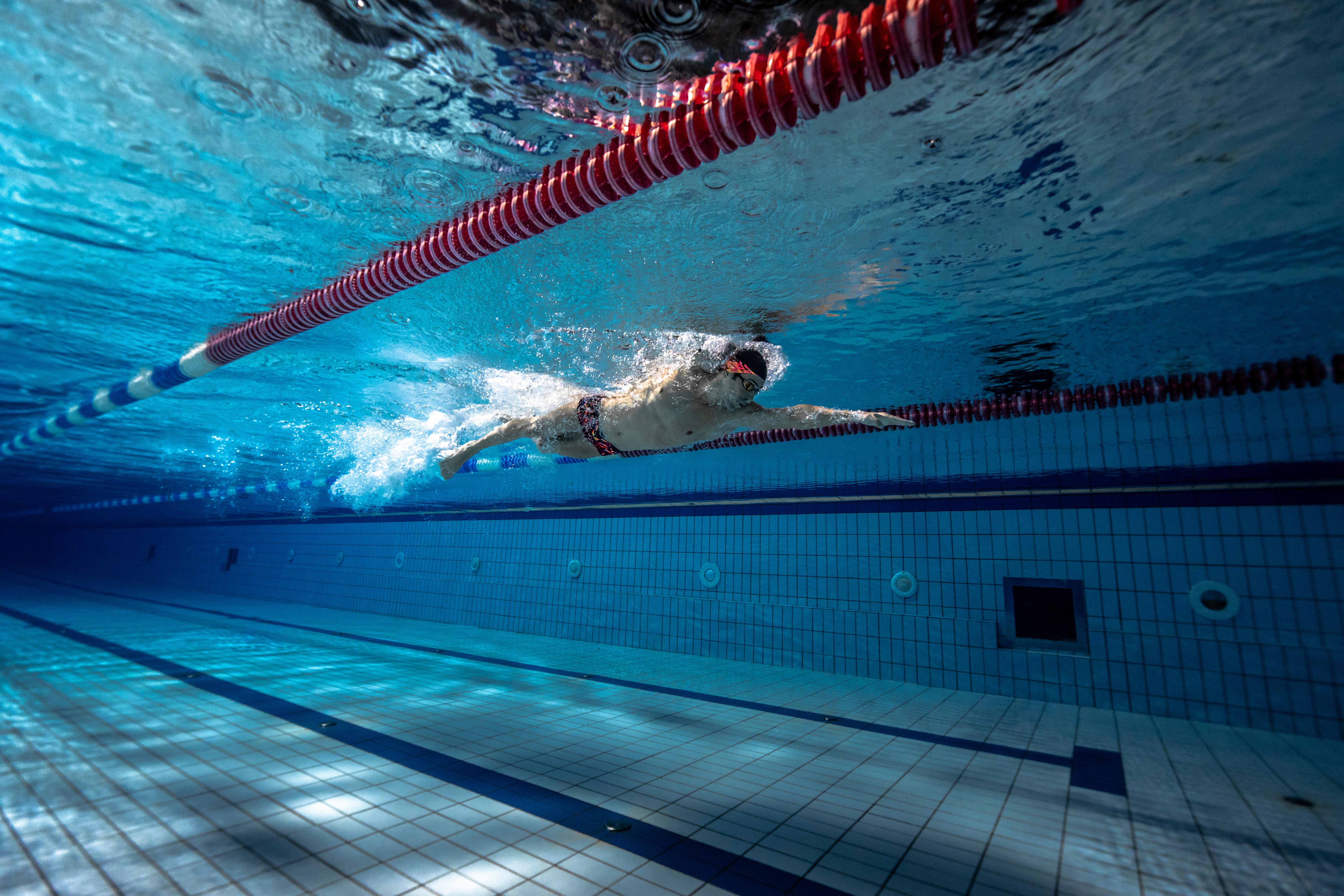

B-FAST Swimming Goggles 900 - Black Red Mirror Lenses -  By NABAIJI | Decathlon
