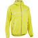 Veste imperméable trail running homme vert jaune