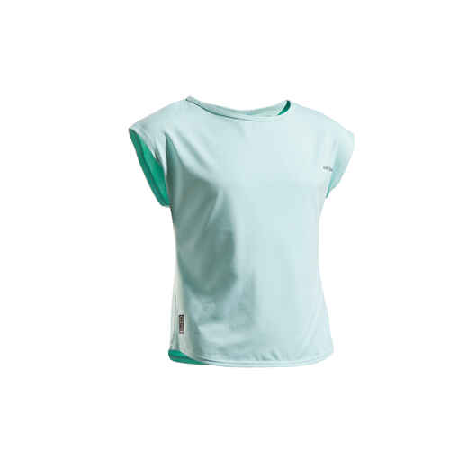 
      Girls' T-Shirt 500 - Turquoise
  