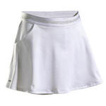 Girls' Tennis Skirt TSK500 - White