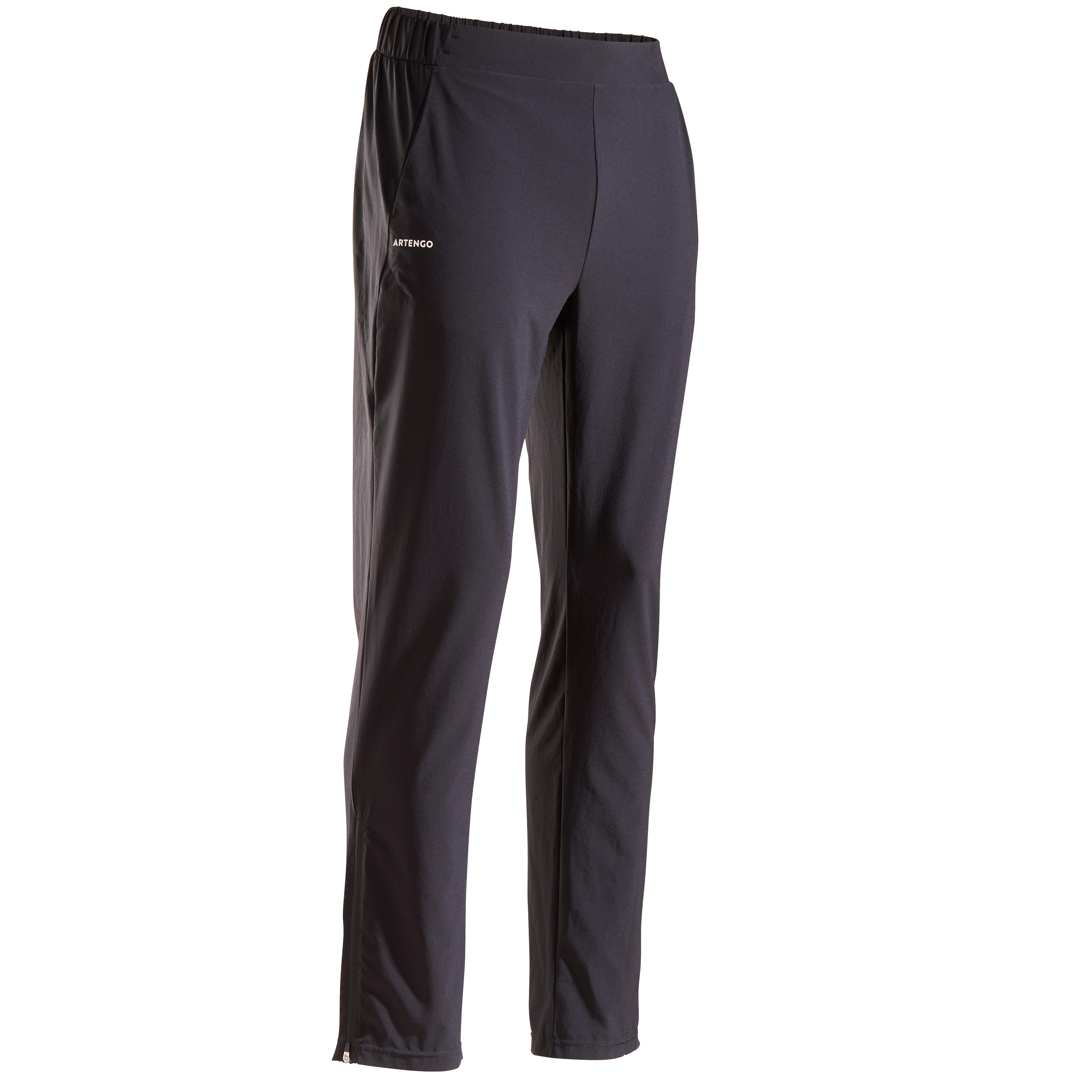 PANTALÓN DE TENIS HOMBRE TPA500 NEGRO - Decathlon
