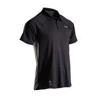 Men's Tennis Polo Shirt TPO 500 Dry - Black