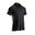 Tennis-Poloshirt Dry 500 Herren schwarz