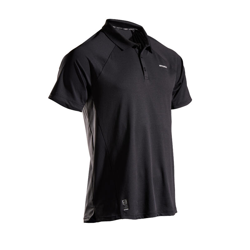 Erkek Polo Tenis Tişörtü - Siyah - TPO500 DRY
