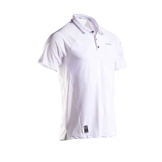 
      Tennis-Poloshirt Dry 500 Herren weiß
  