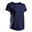 女款網球T恤TS Dry 100－海軍藍