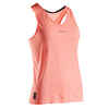 Women's Tennis Lightweight Tank Top Light 900 - Coral