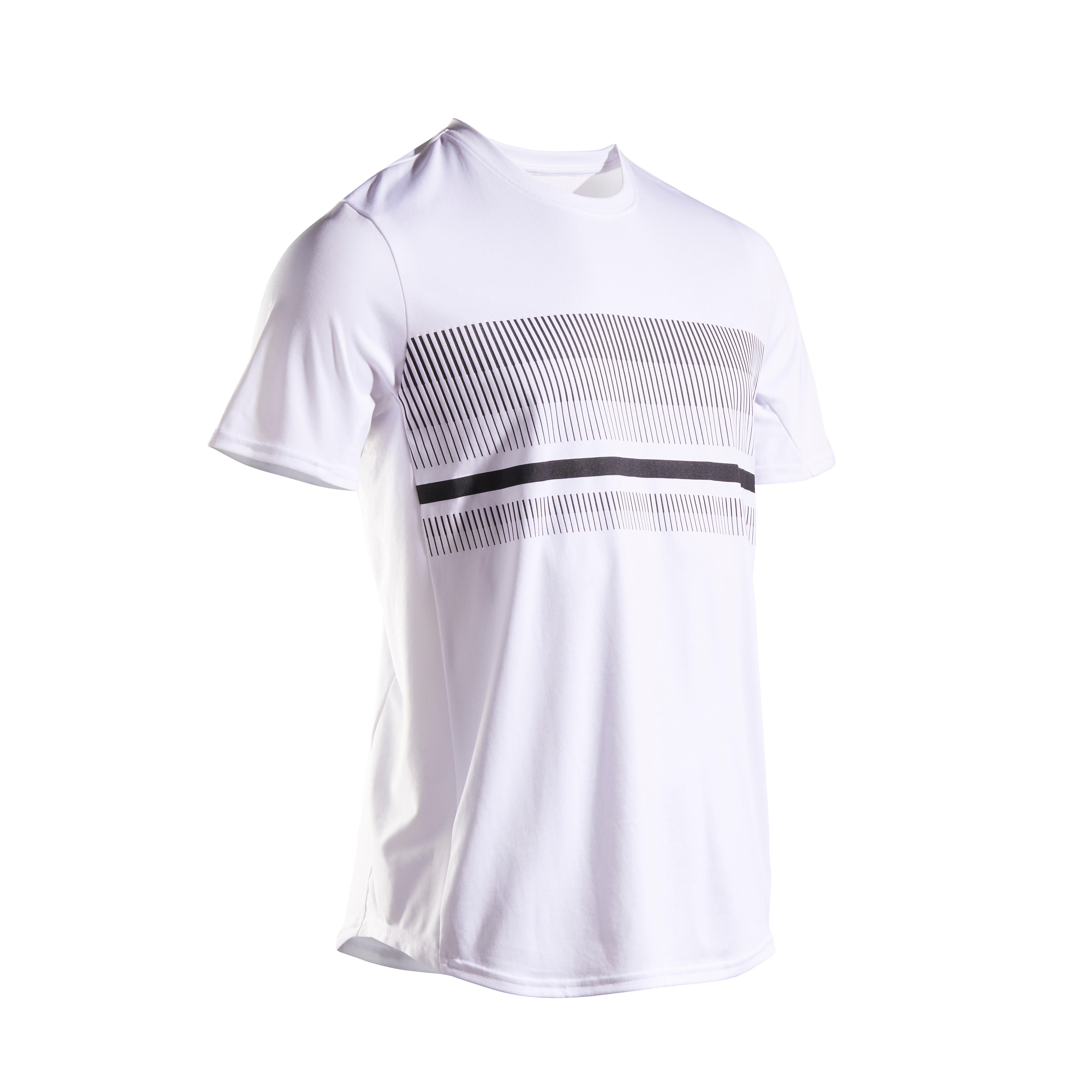 T-shirt de tennis homme - TTS 100 Essential blanc - ARTENGO
