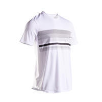 חולצת טניס TTS100 לגברים - לבנה