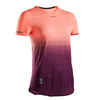 Women's Tennis Lightweight T-Shirt Light 900 - Lilac/Coral