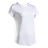 女款網球T恤TS Dry 100－白色