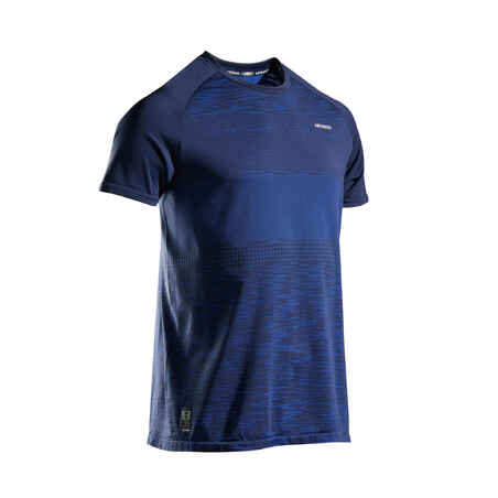 T-shirt för tennis TTS 500 SOFT herr blå