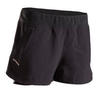 กางเกงเทนนิสขาสั้นสำหรับผู้หญิงรุ่น SH Dry 500 (สีดำ)