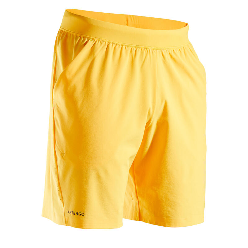 SHORT DE TENNIS HOMME TSH 900 LIGHT JAUNE
