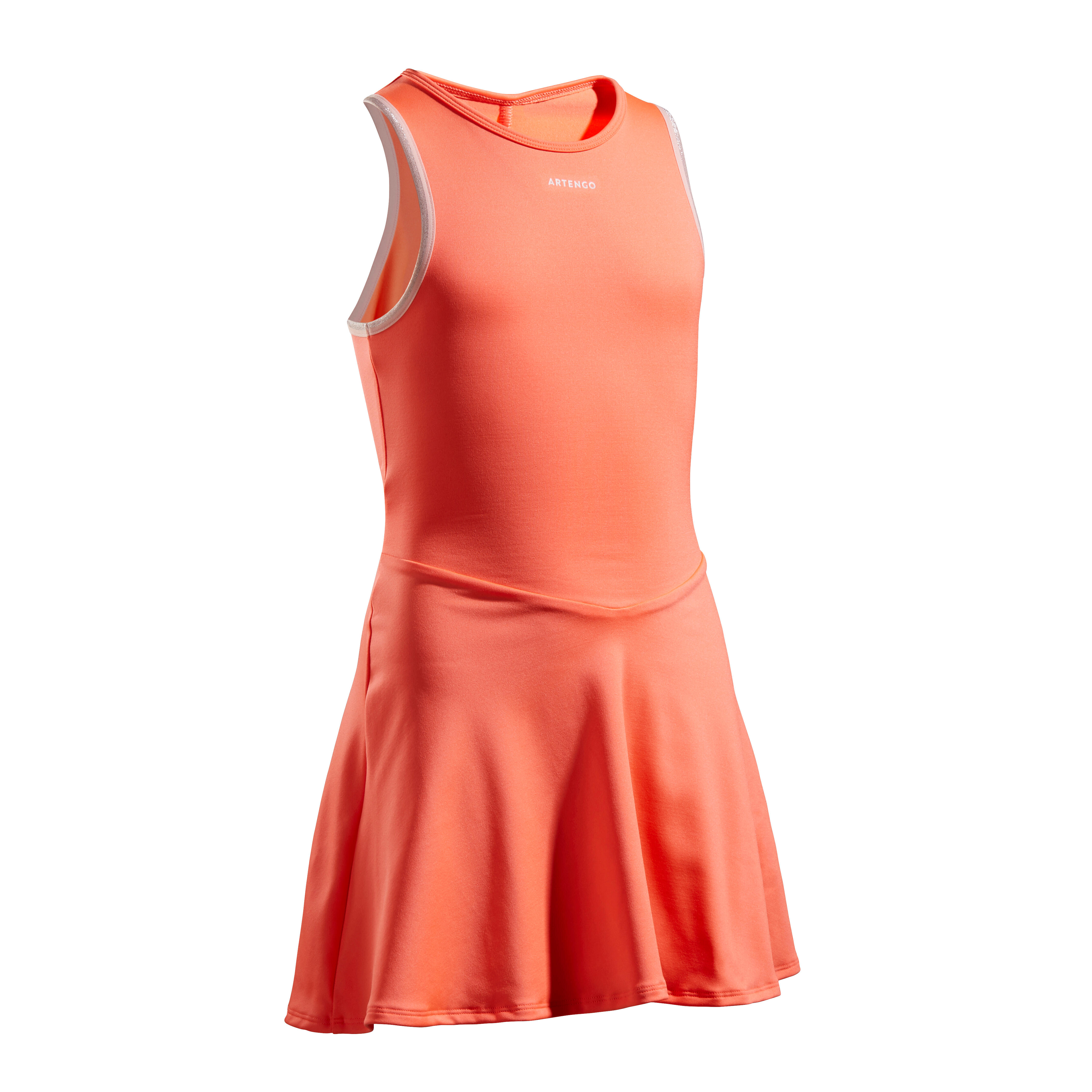 Tennis Dress TDR500 - Coral ARTENGO 