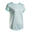 Damen Tennis T-Shirt - Dry Essentiel 100 Rundhals hellgrün