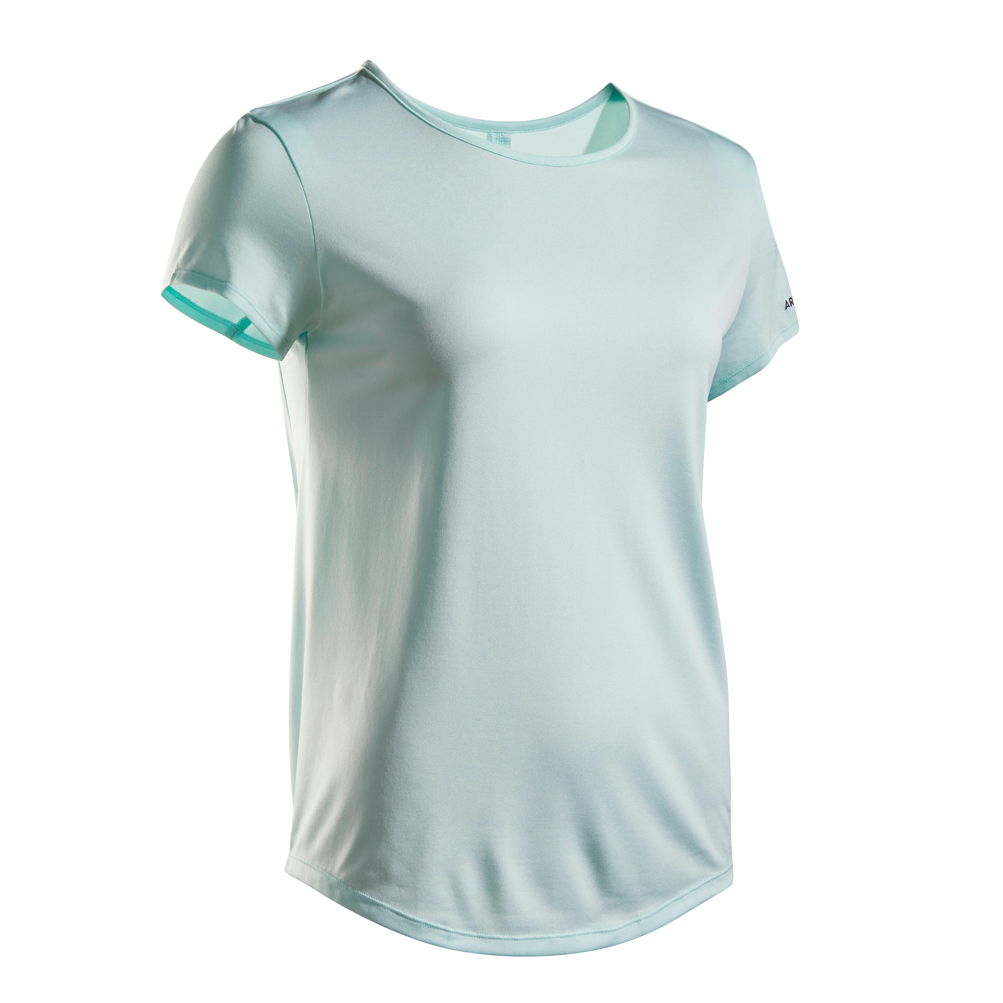 Tricou Tenis DRY 100 Verde Damă