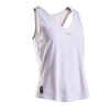 Women's Tennis Quick-Dry Tank Top Dry 500 - White