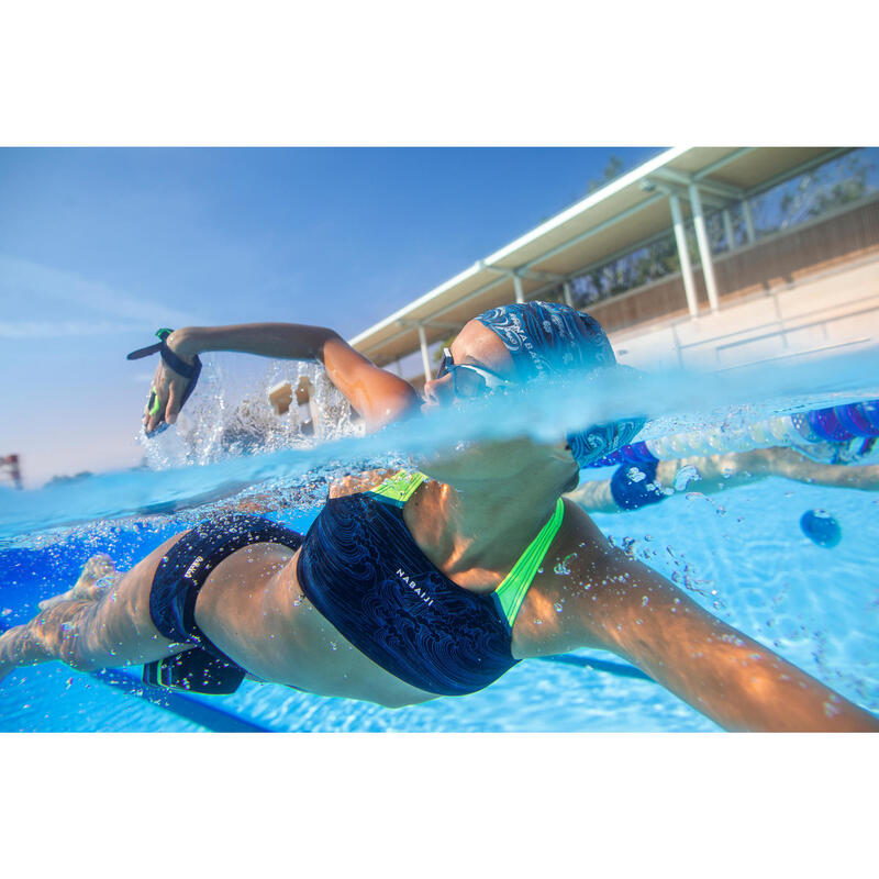 Top de bikini de natação menina Kamyleon Sea Preto