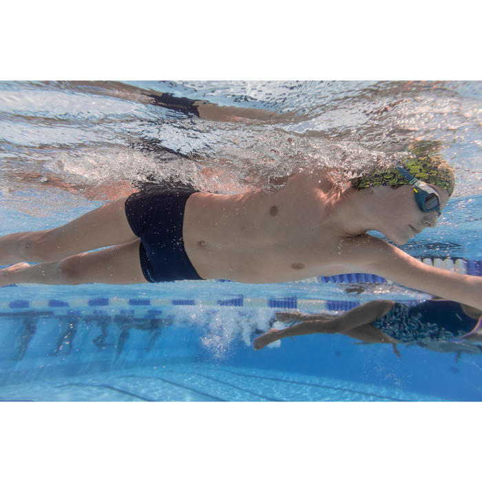 Maillot De Bain Natation Garcon Boxer 100 Plus Pip Bleu Nabaiji Decathlon