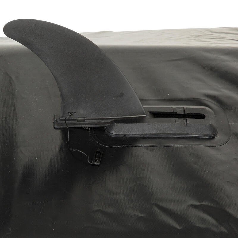 Înotătoare standard șină glisieră SUP gonflabil negru