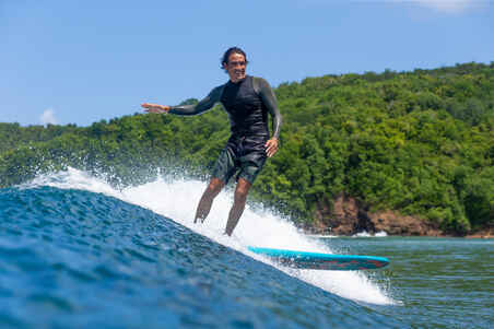 Surfing Standard Boardshorts 500 - Stain Khaki