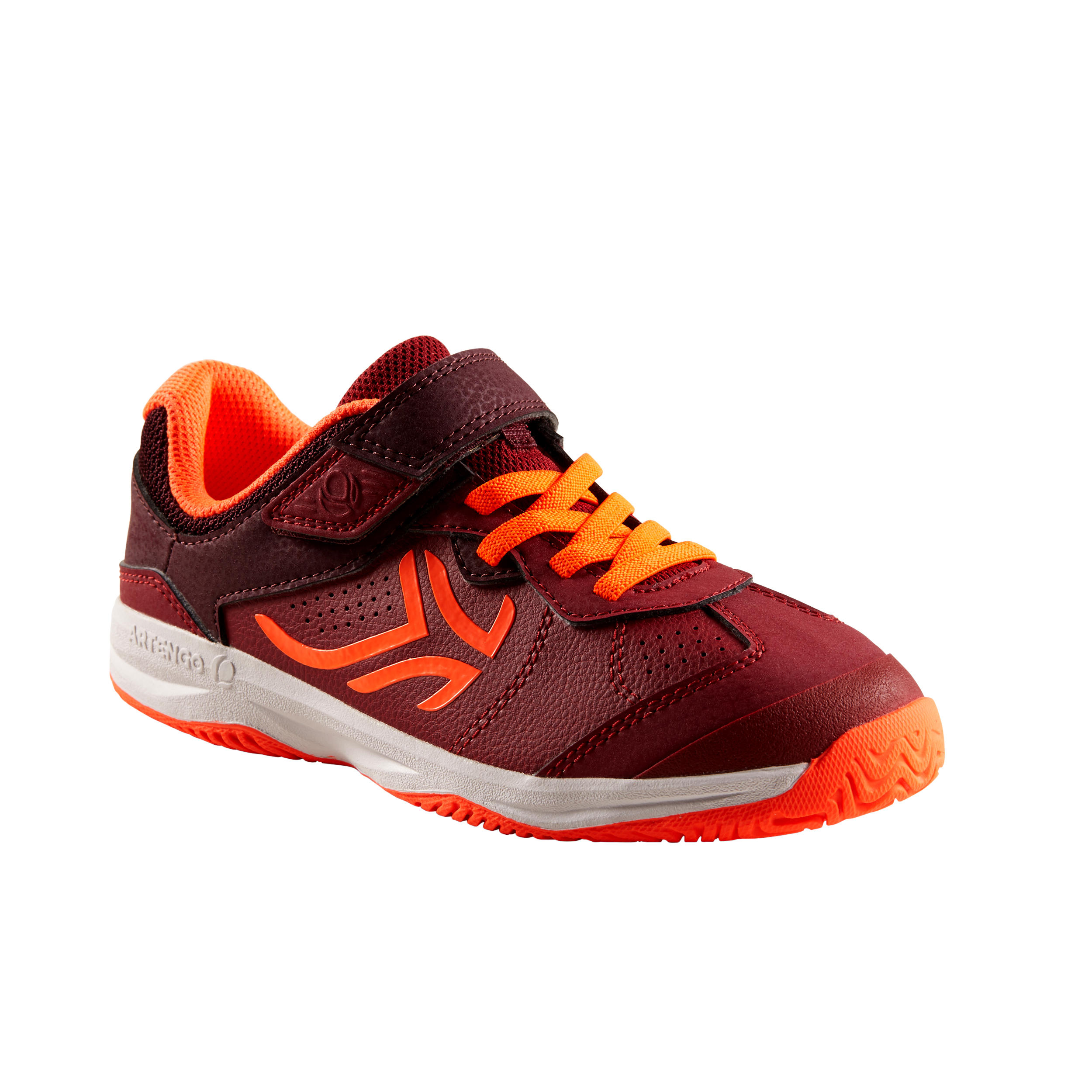 CHAUSSURES ENFANT TENNIS ARTENGO TS160 DARK RED Decathlon