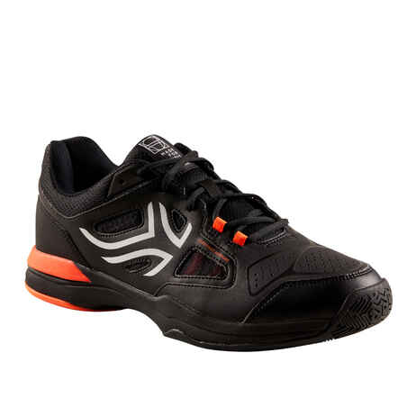 TS500 Multicourt Tennis Shoes - Black/Orange