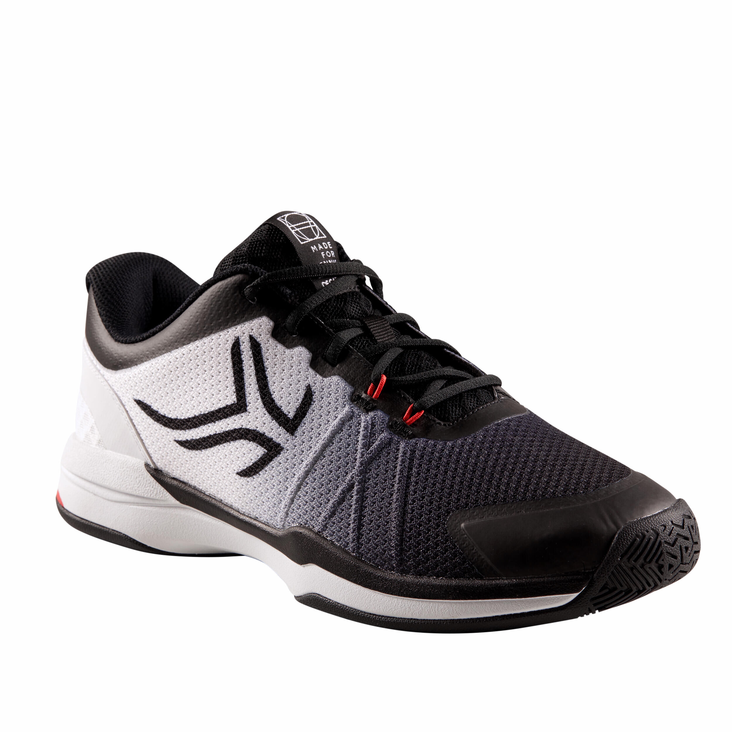 ARTENGO Men's Multi-Court Tennis Shoes TS590 - White/Black