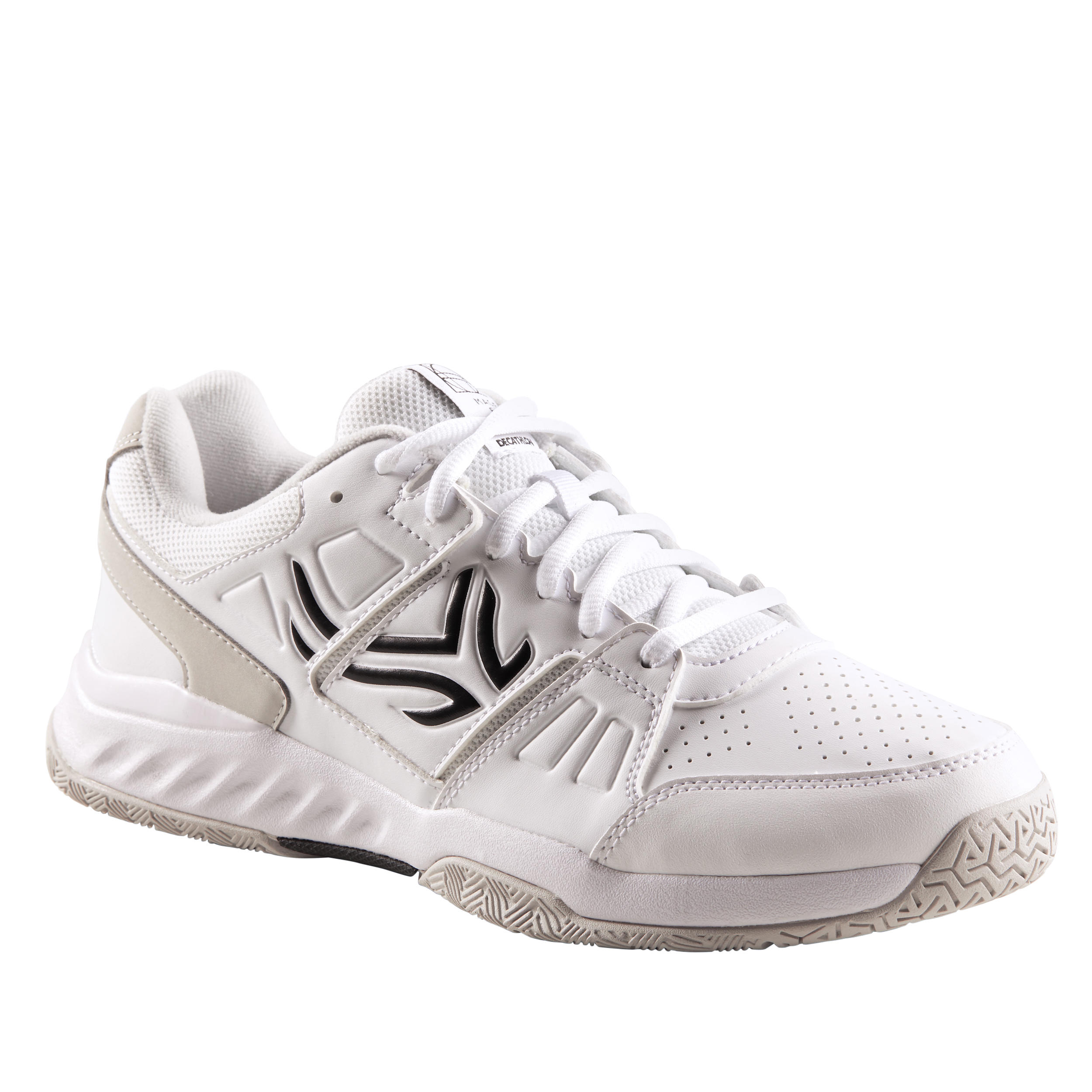 white sole tennis shoes