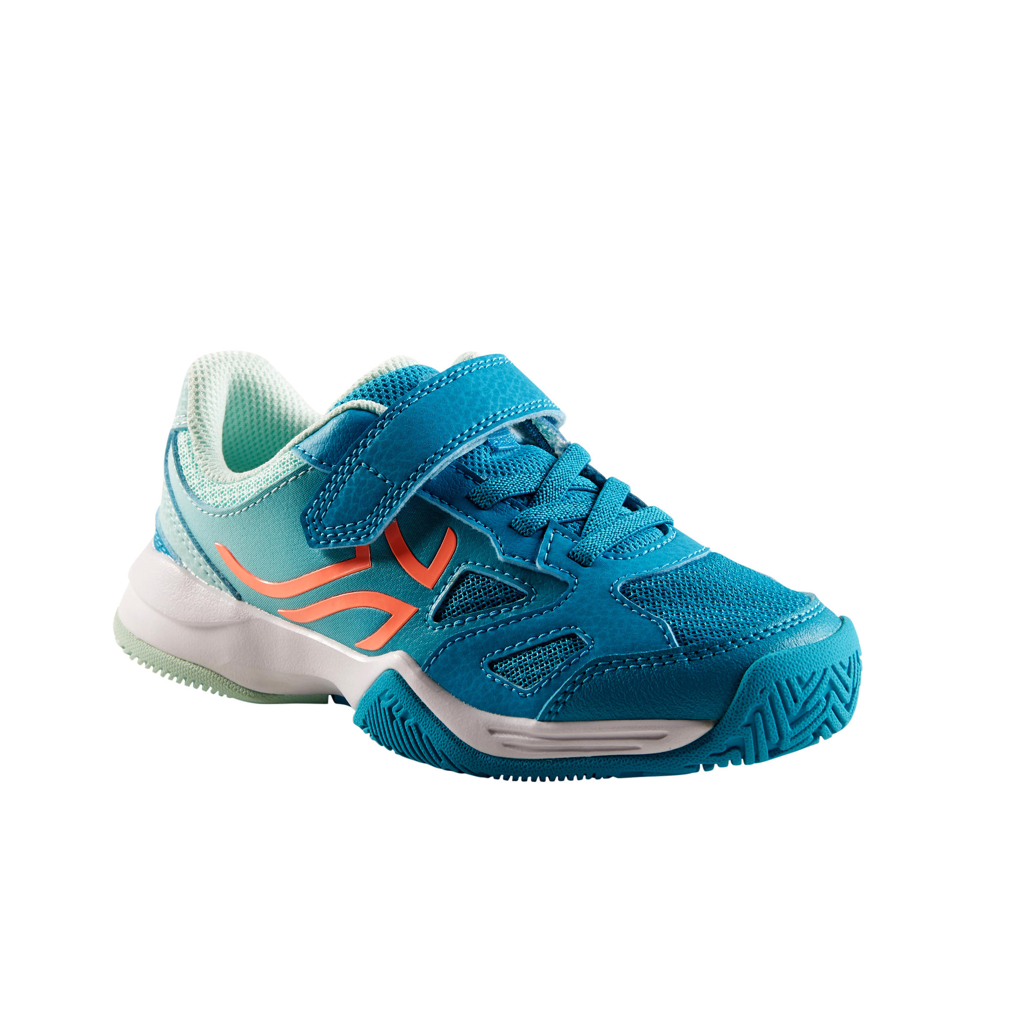 turquoise tennis shoes