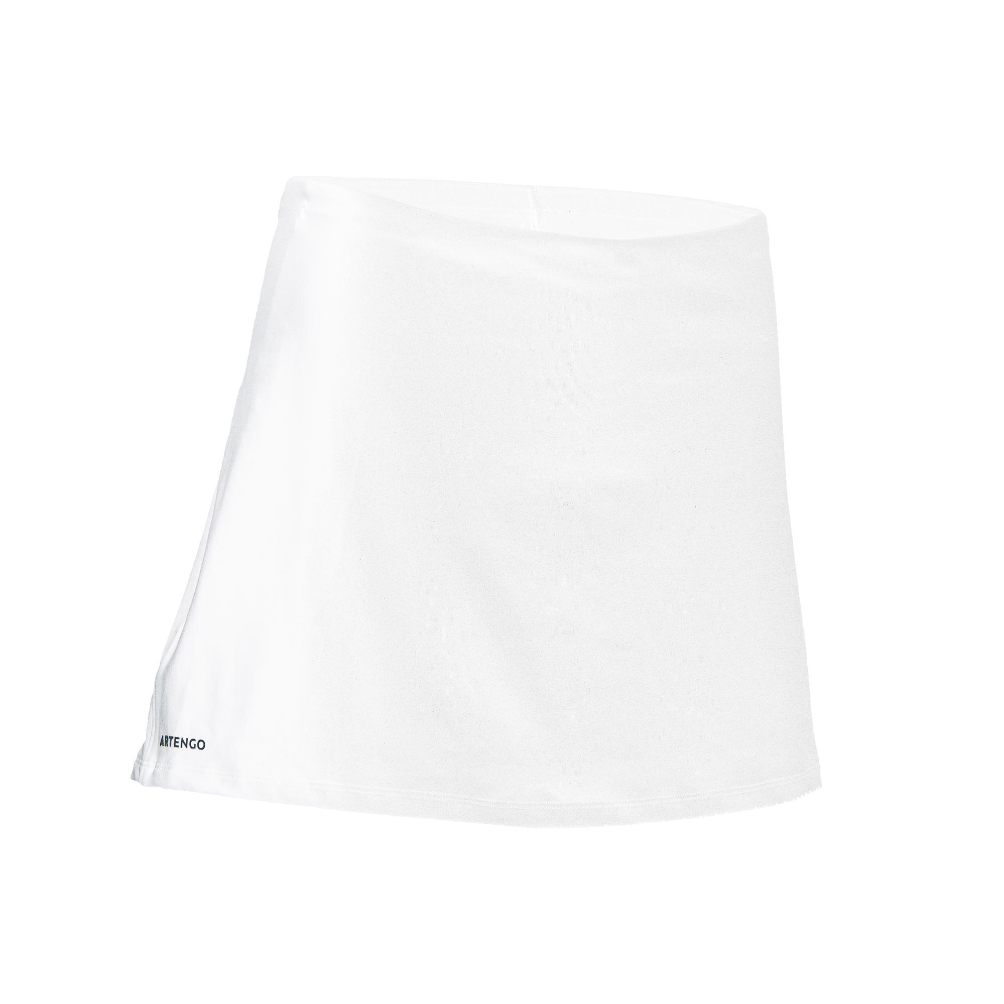 Gonna tennis donna ESSENTIAL 100 bianca ARTENGO | DECATHLON
