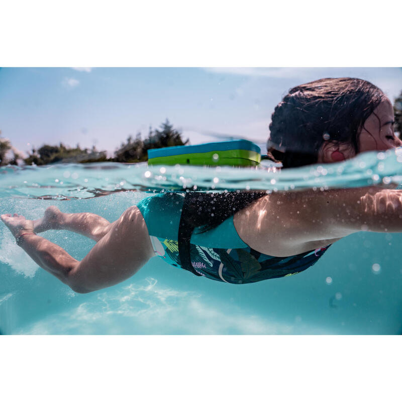 Centură de înot Albastru-Verde Copii 30-60kg 