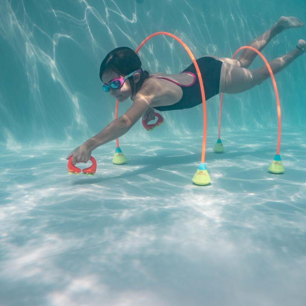 Wasserspiel Sauggriffe Ticrawl zum Tauchenlernen