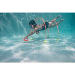 Swimming equipment, TICRAWL suction cup handles to learn how to swim underwater