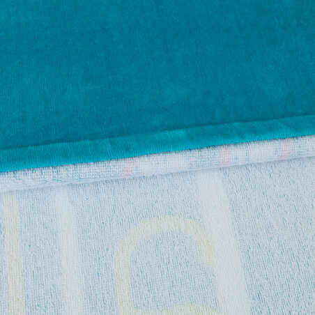 Basic L Print Towel 145 x 85 cm - Rainbow Bluebird