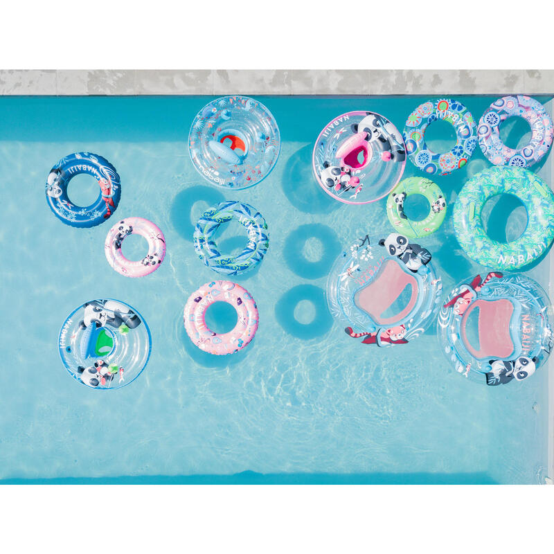 Bouee De Natation Gonflable 51 Cm Rose Imprime Flamingo Pour Enfant 3 6 Ans Nabaiji Decathlon