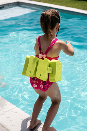 Дитячий пояс для плавання, з піноматеріалу, 15-60 кг - Зелений