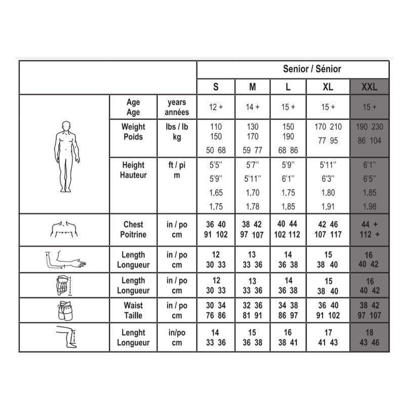 IH 500 SR Hockey Elbow Pads Decathlon