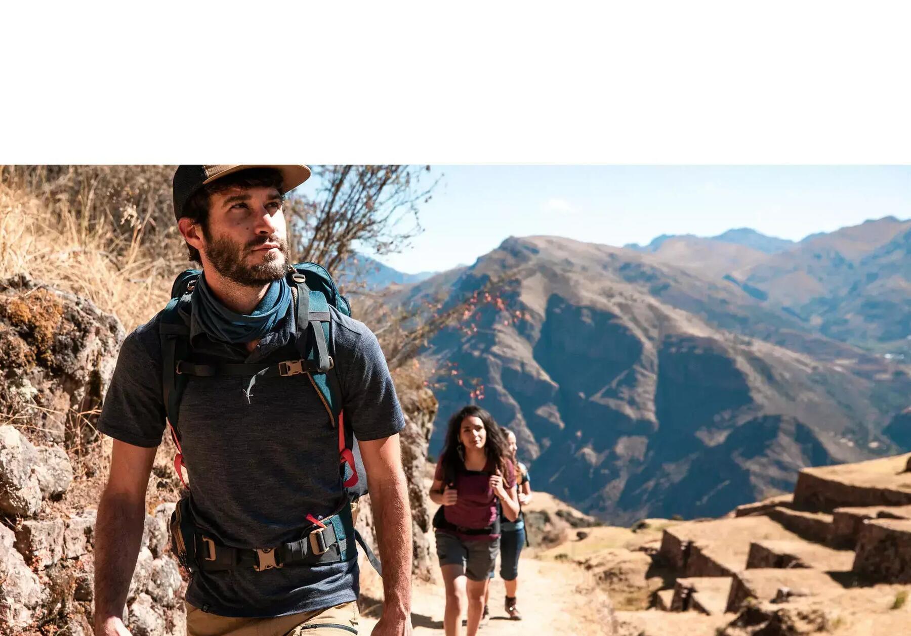 Wanderung in der Wüste