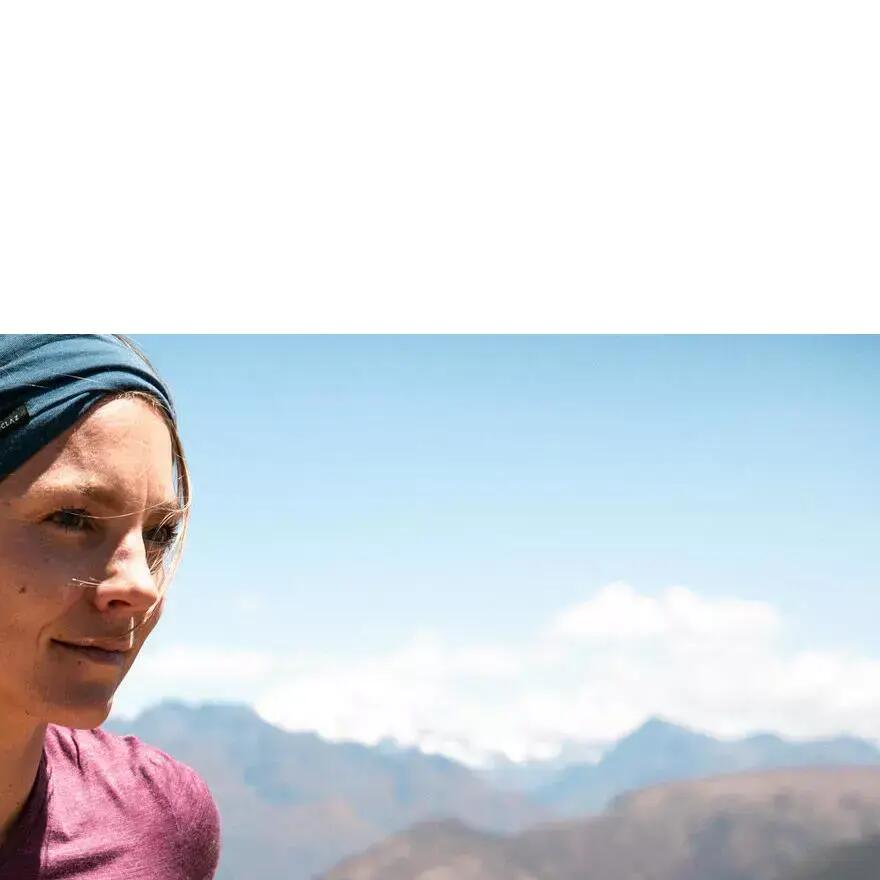 Women's Travel Trekking Merino Wool Short-Sleeved T-Shirt - TRAVEL 500