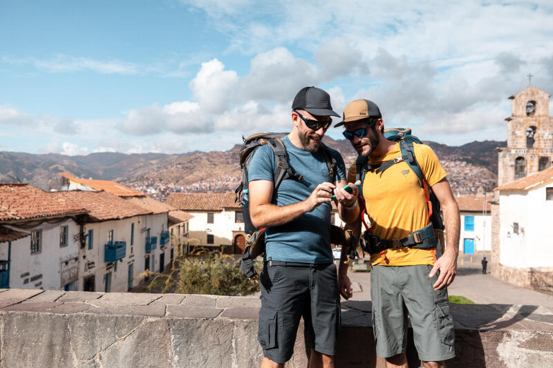 Spodenki trekkingowe męskie Travel 100