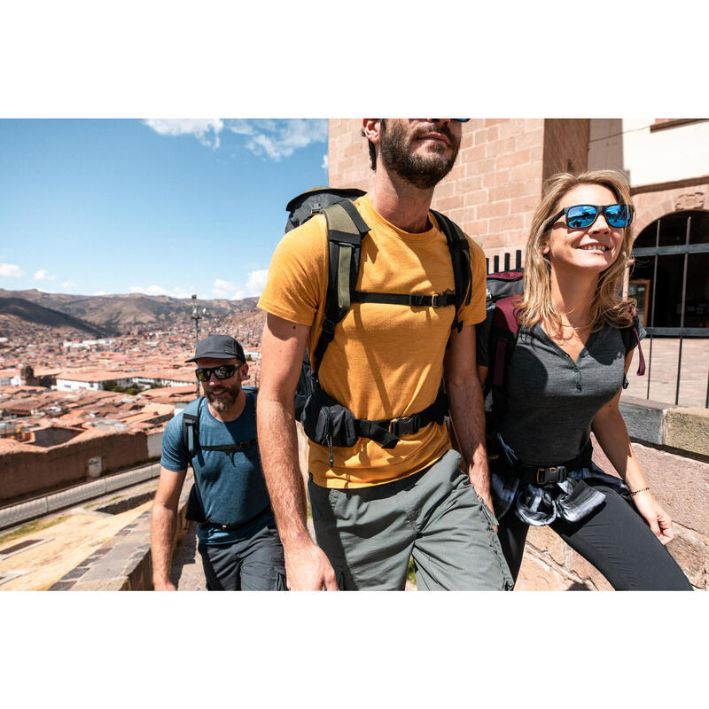 Womens Trekking & Travel Durable Leggings - Travel 500 Forclaz