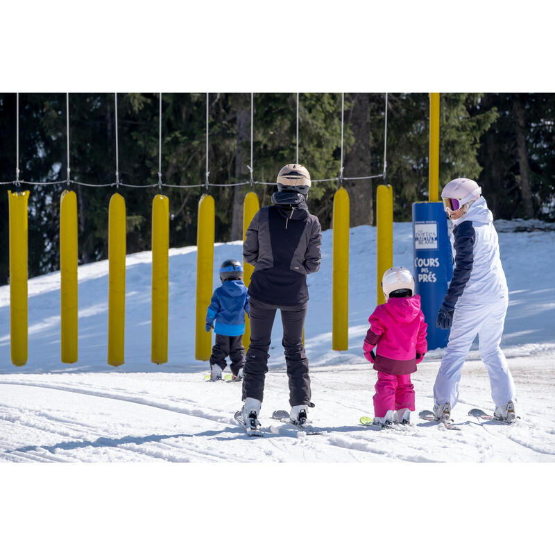 Casaco de Ski Quente e Impermeável Criança 100 Rosa