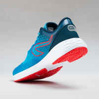 AT 500 KIPRUN FAST CHILDREN'S ATHLETICS SHOES TURQUOISE/RED